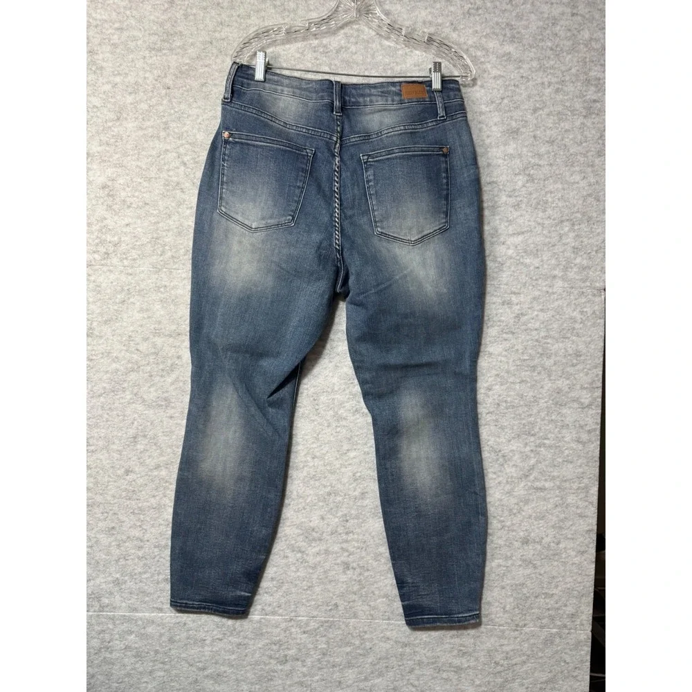 Judy Blue Skinny Jeans Womens Size 1/25 Blue Stretch Denim Mid rise